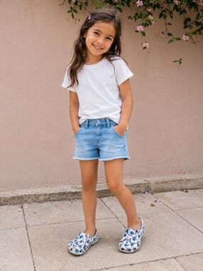 Crocs Lilo Stitch Classic Clogs Kids C11 Blue Purple Alien Comfort Shoes